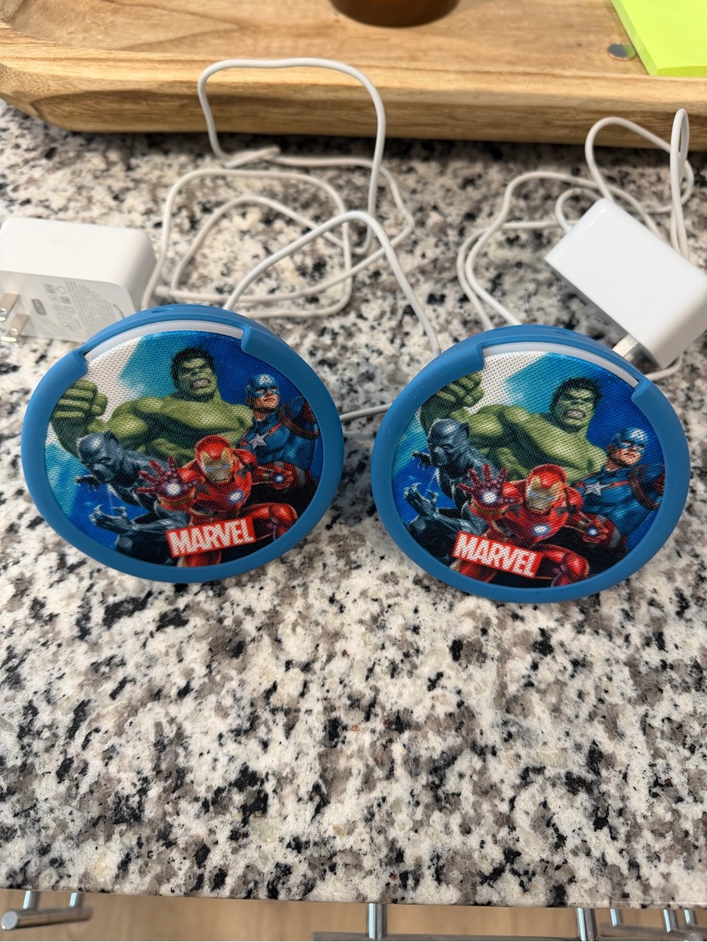 Marvel Blue Avengers Character Speakers